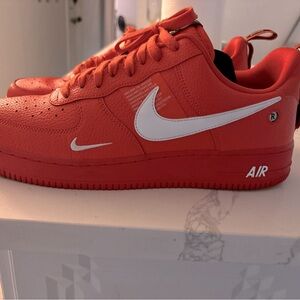 Nike Air Force 1 '08 LV8 Overbranding (Orange/Red)
